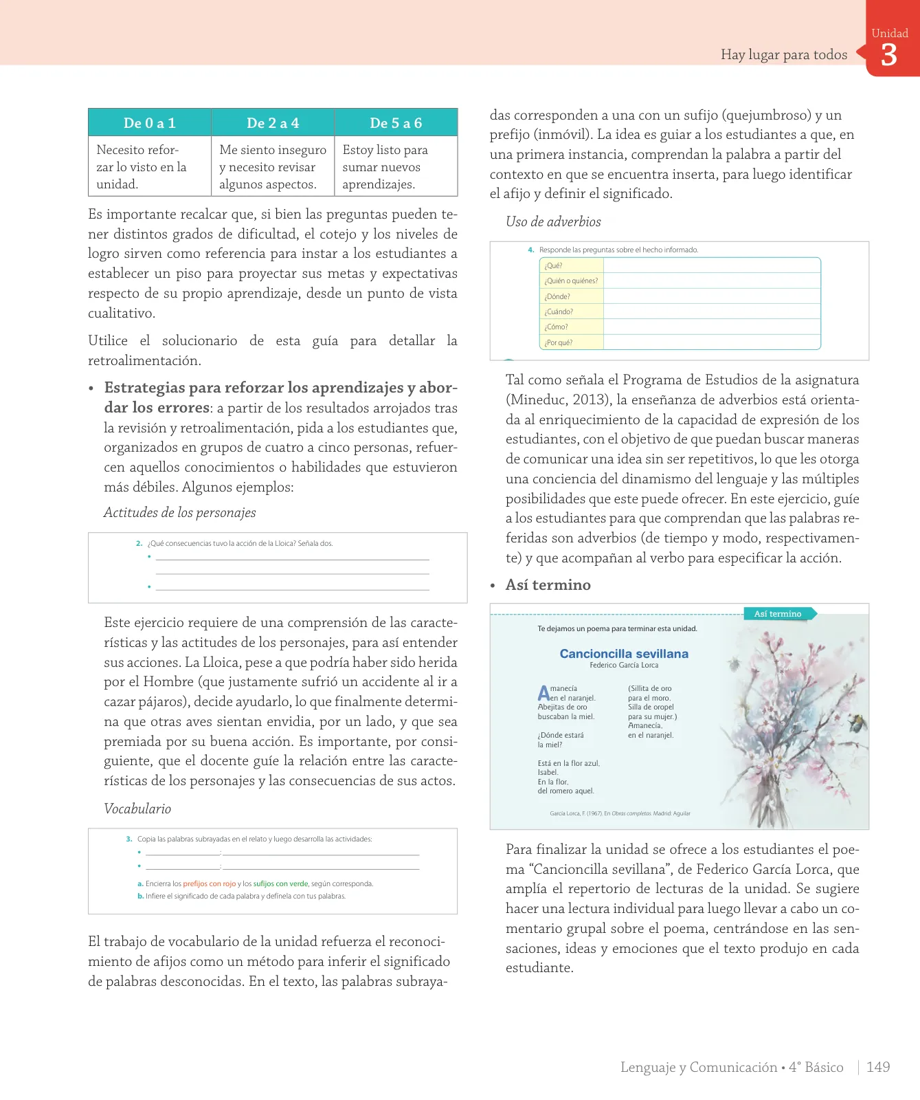 Miniatura página 233 de Lenguaje y Comunicación – Cuarto Básico | Texto del Estudiante MINEDUC – Descargar PDF · 2024