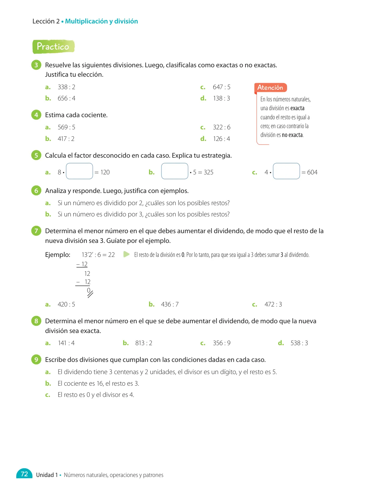 Miniatura página 138 de Matemática – Quinto Básico | Texto del Estudiante MINEDUC – Descargar PDF · 2024