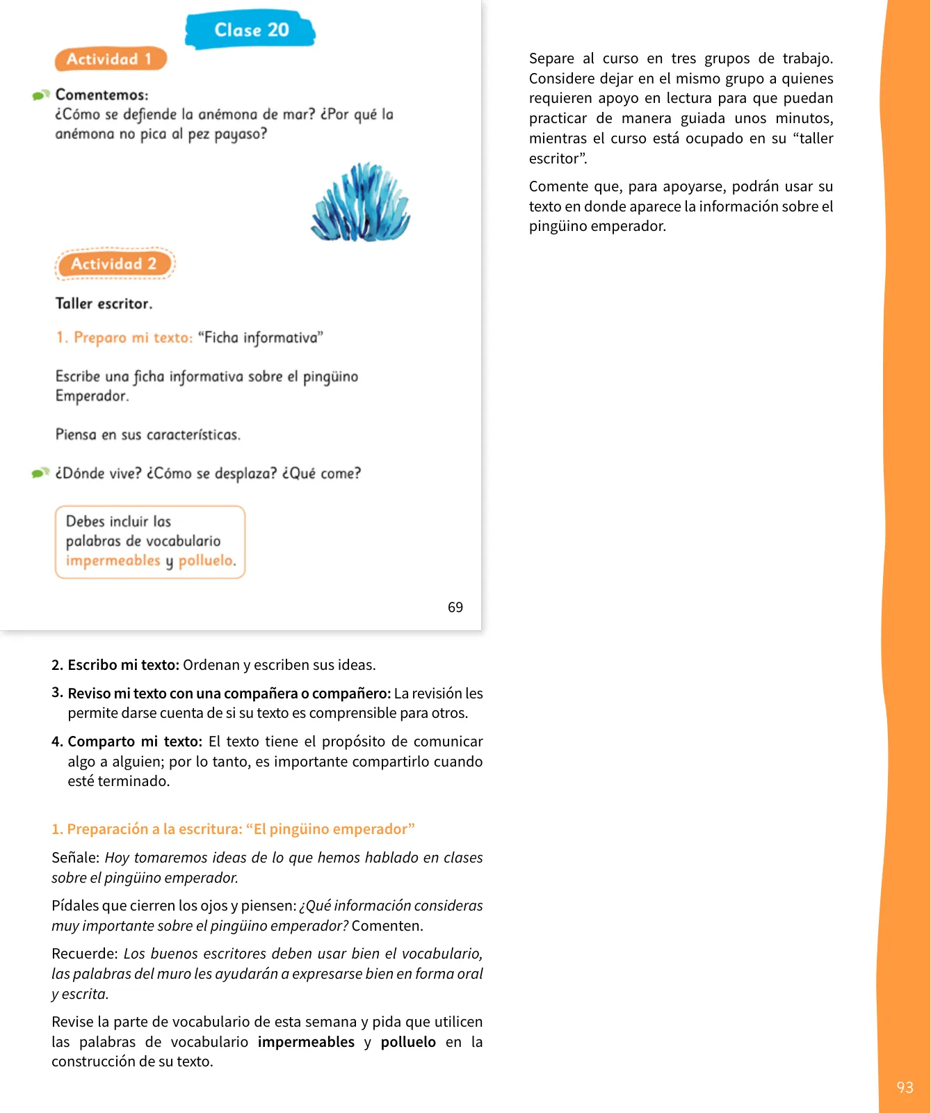 Página 94 de Lenguaje y Comunicación – Segundo Básico – Texto del Estudiante MINEDUC – Descargar PDF · 2024