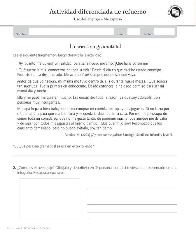 Página 64 de Lenguaje y Comunicación – Cuarto Básico | Texto del Estudiante MINEDUC – Descargar PDF · 2024