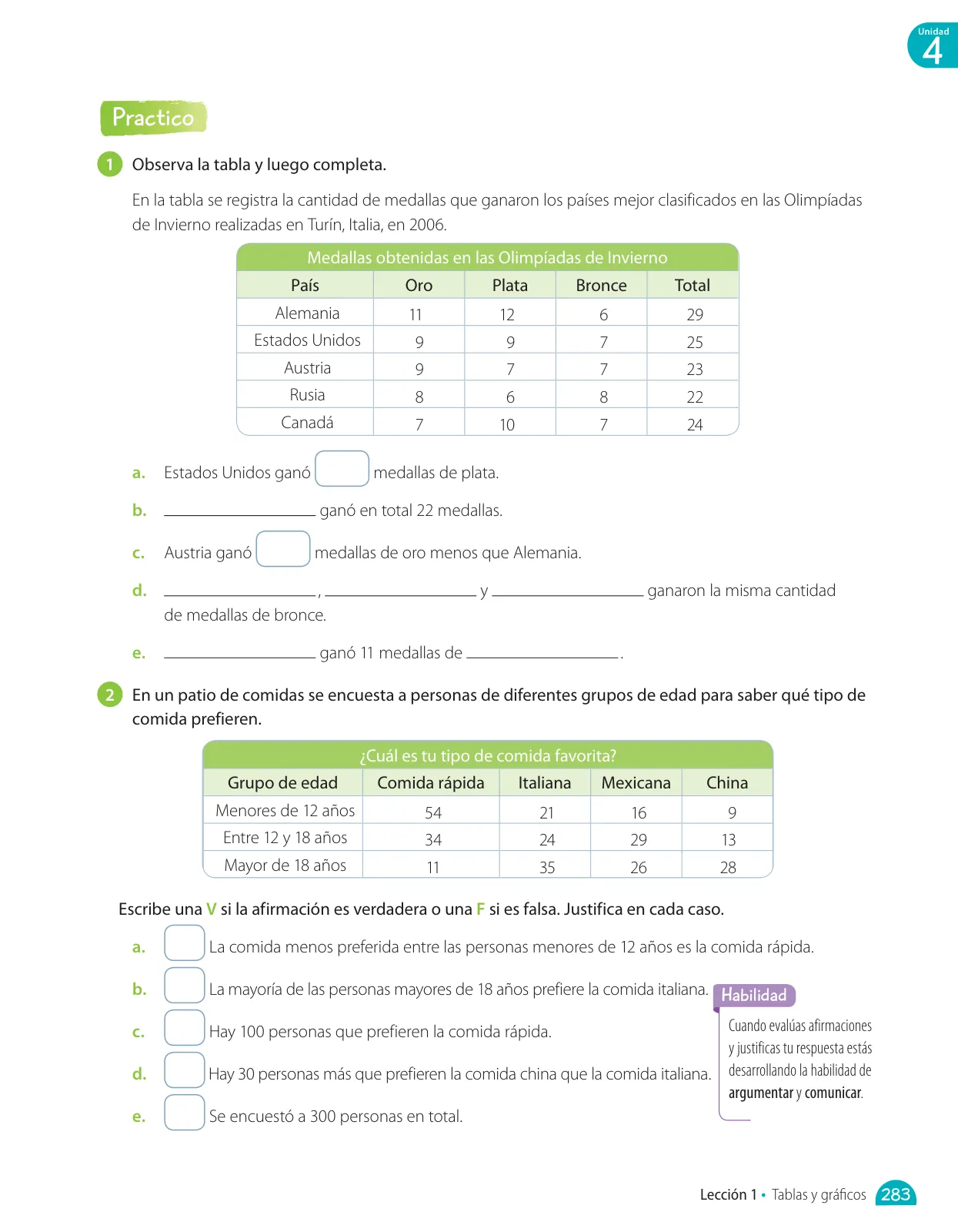 Página 227 de Matemática – Quinto Básico | Texto del Estudiante MINEDUC – Descargar PDF · 2024