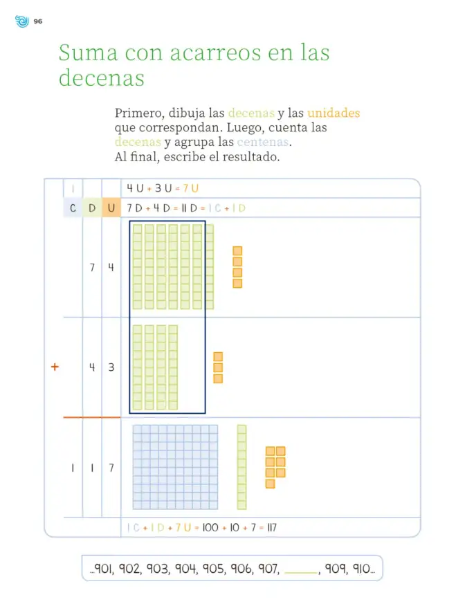 Página 97 de Múltiples lenguajes. Trazos y números. Libro de Educación Primaria Grado 2° Ciclo Escolar 2025 - 2026