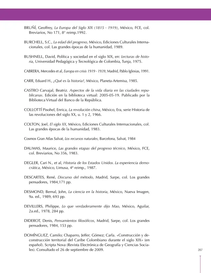 Página 267 de Ciencias Sociales 8° · Secundaria Activa