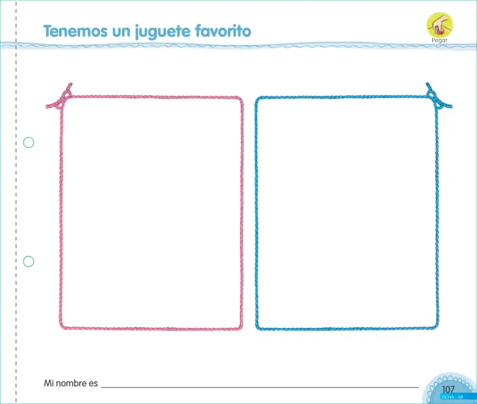 Página 110 de Aprendemos jugando : cuaderno de trabajo, 4 años · 2016