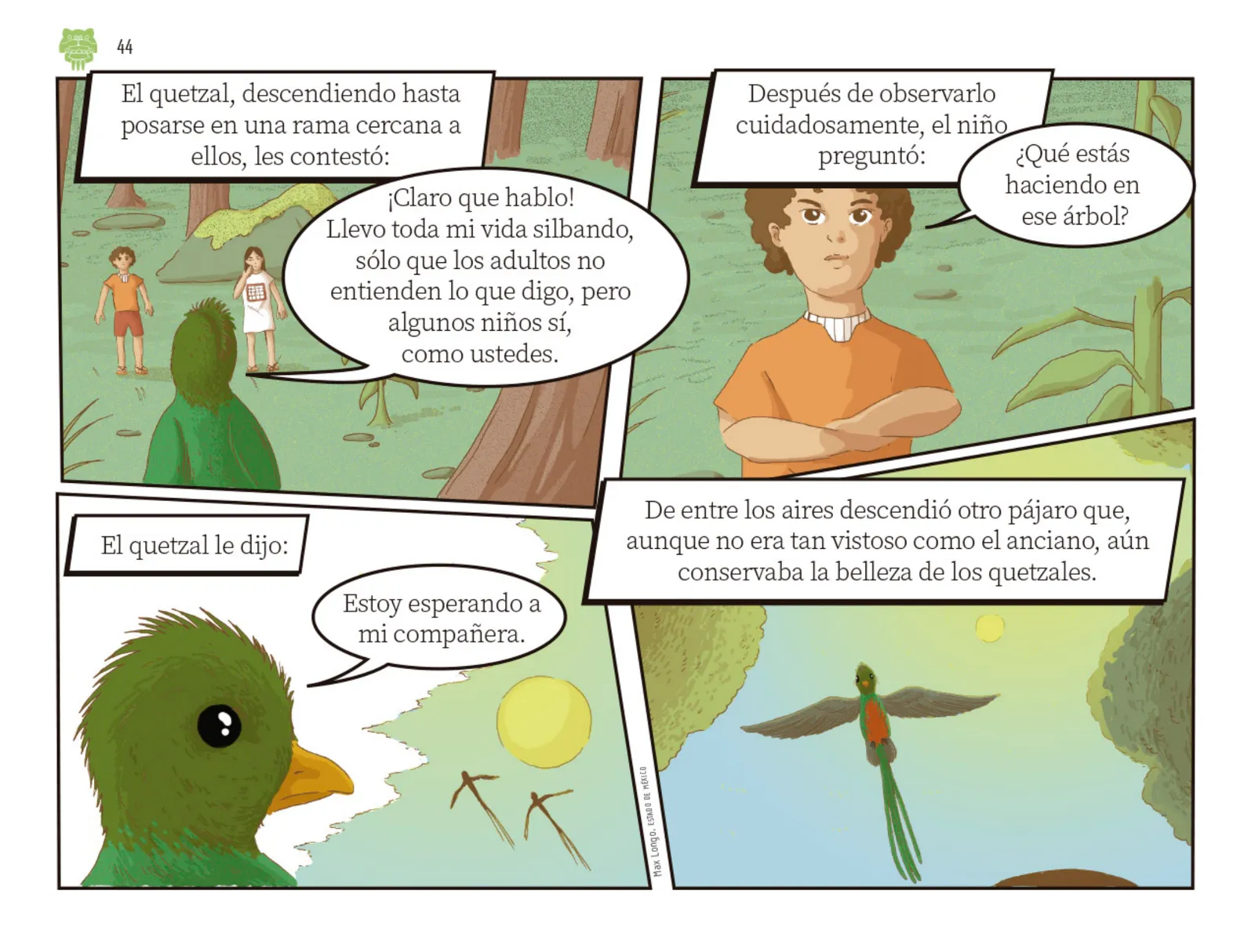 Página 45 de Múltiples lenguajes. Libro de Educación Preescolar Grado 2° Ciclo Escolar 2025 - 2026