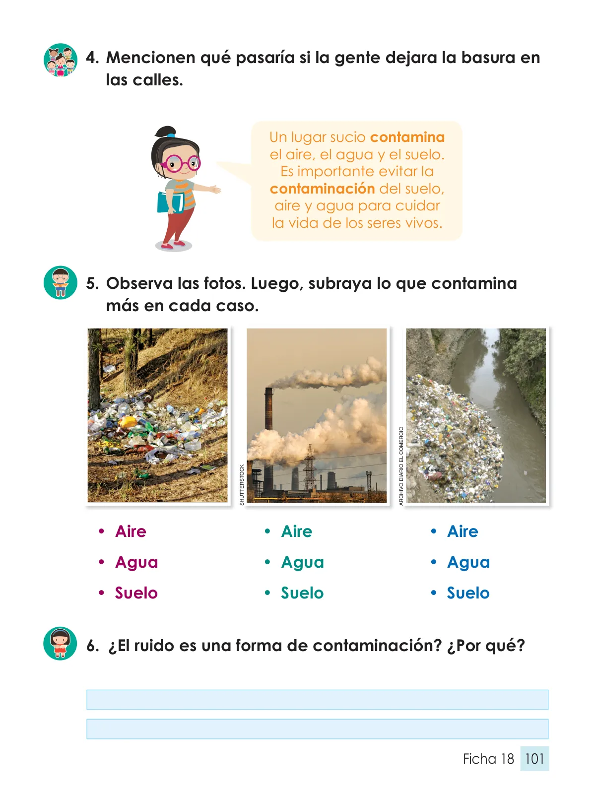 Página 16 de Cuaderno de fichas Personal Social 1. Primer grado de secundaria · 2016