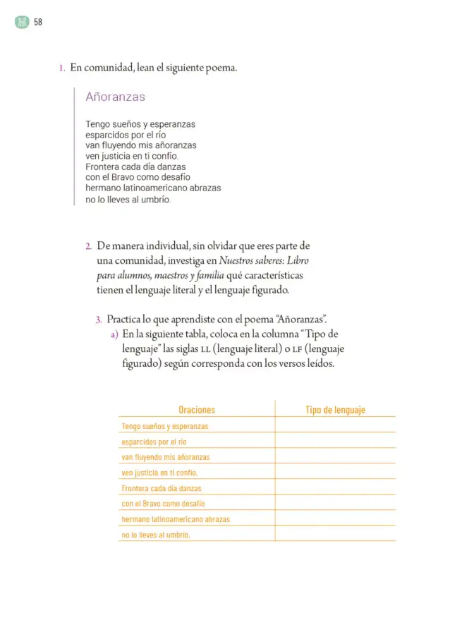 Página 61 de Proyectos Comunitarios. Libro de Educación Primaria Grado 6° Ciclo Escolar 2025 - 2026