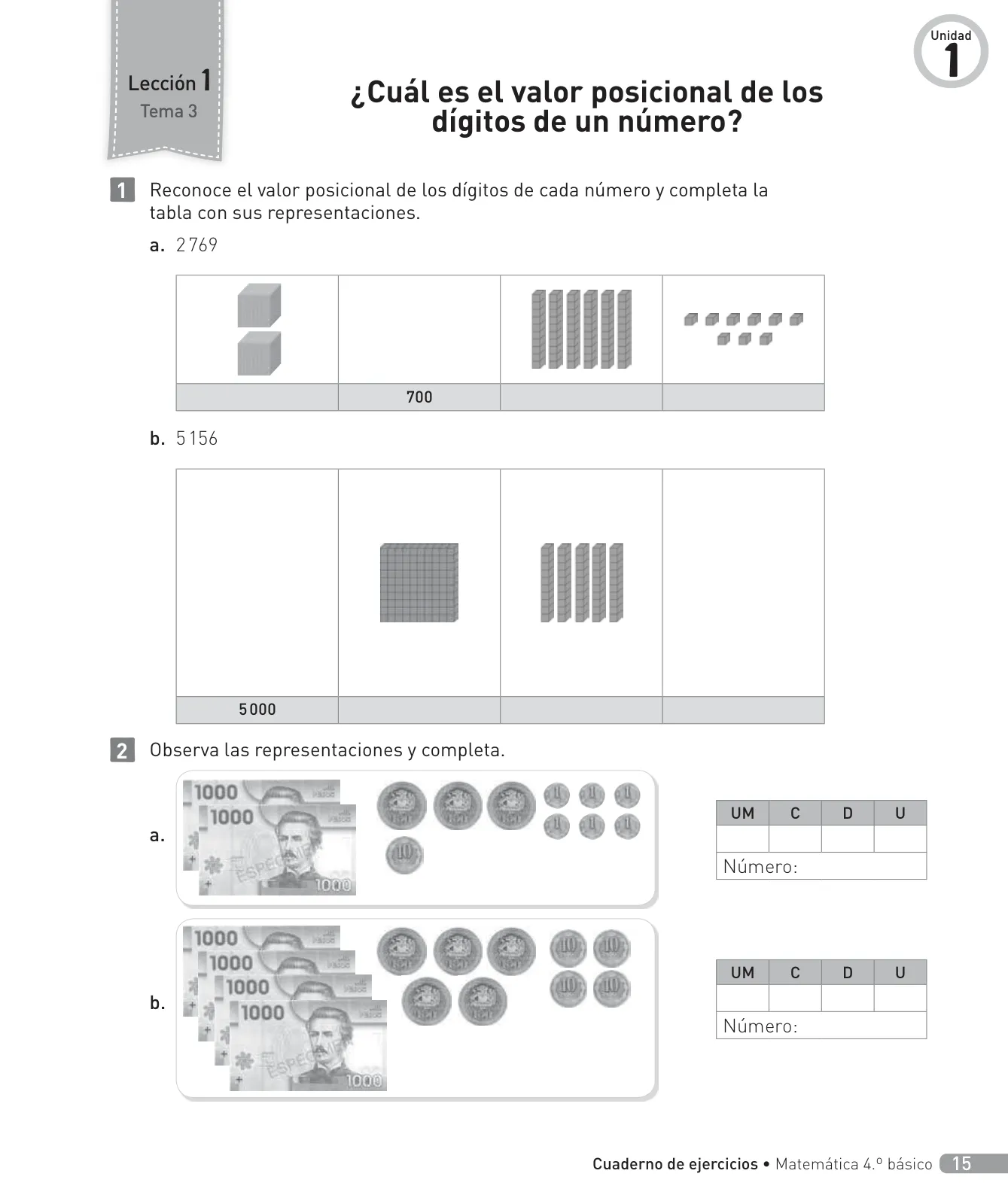 Página 16 de Matemática – Cuarto Básico | Texto del Estudiante MINEDUC – Descargar PDF · 2024