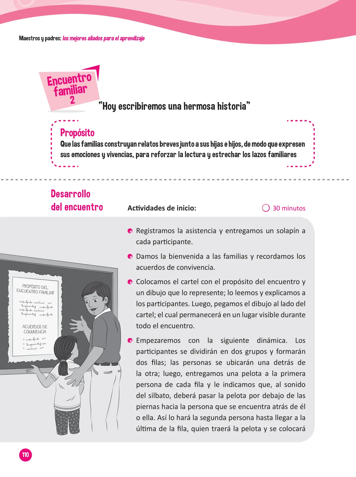 Miniatura página 112 de Guía para el trabajo docente con las familias del ciclo III de Primaria · 2016