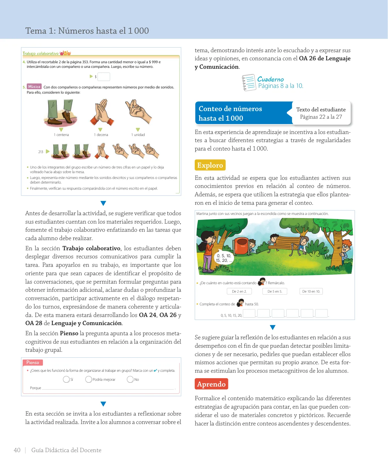 Miniatura página 42 de Matemática – Tercero Básico | Texto del Estudiante MINEDUC – Descargar PDF · 2024