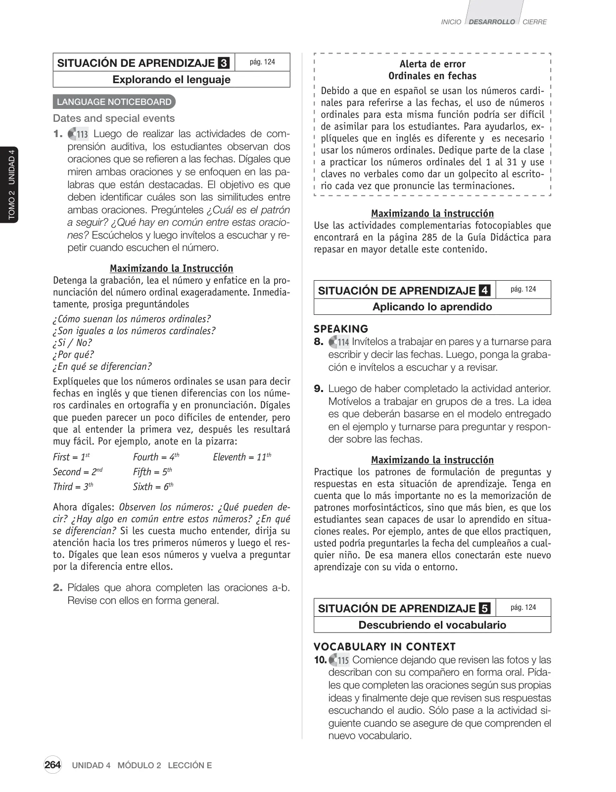 Miniatura página 160 de Inglés – Sexto Básico | Student’s Book MINEDUC – Descargar PDF · 2024