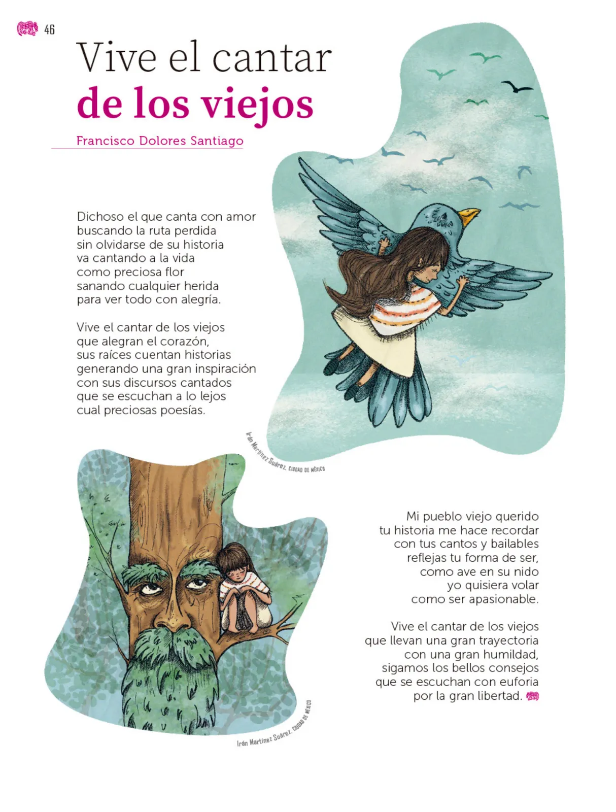 Página 47 de Colección Ximhai. Múltiples lenguajes. Libro de Educación Secundaria Grado 1° Ciclo Escolar 2025 - 2026
