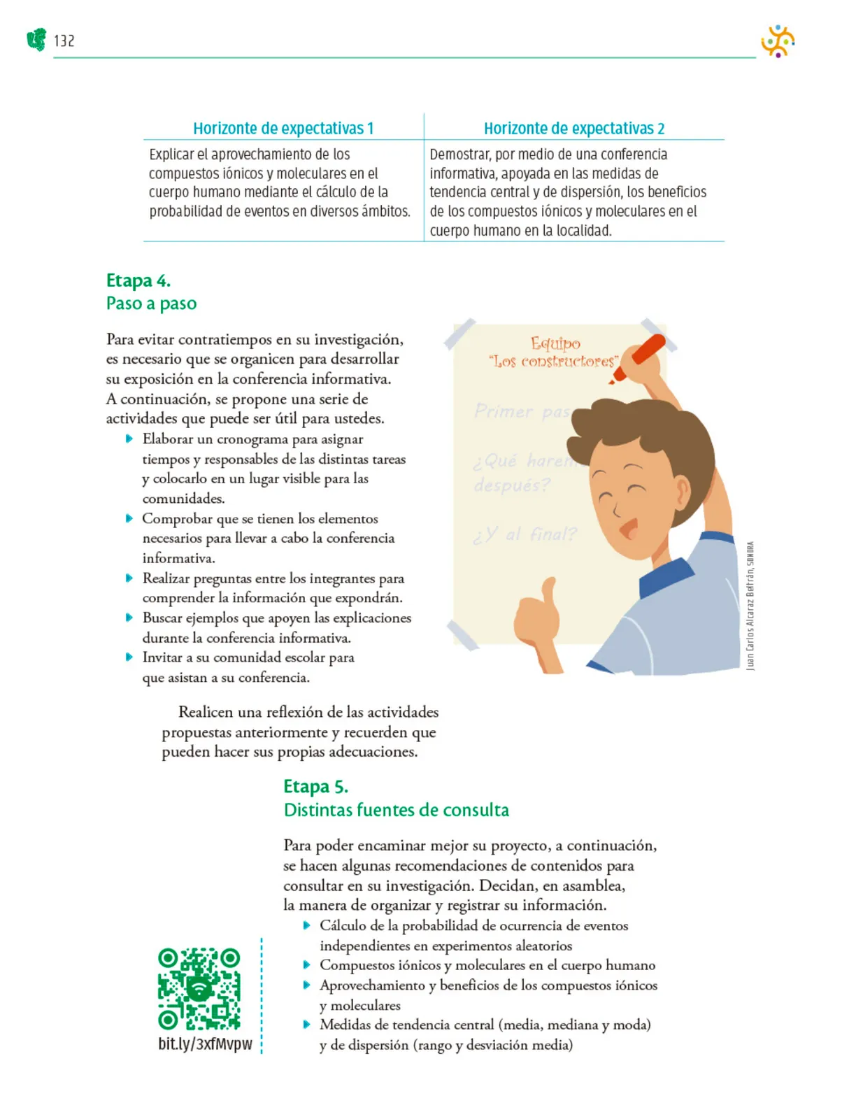 Página 133 de Colección Nanahuatzin. Nuestro libro de Proyectos. Tomo II. Libro de Educación Telesecundaria Grado 3° Ciclo Escolar 2025 - 2026