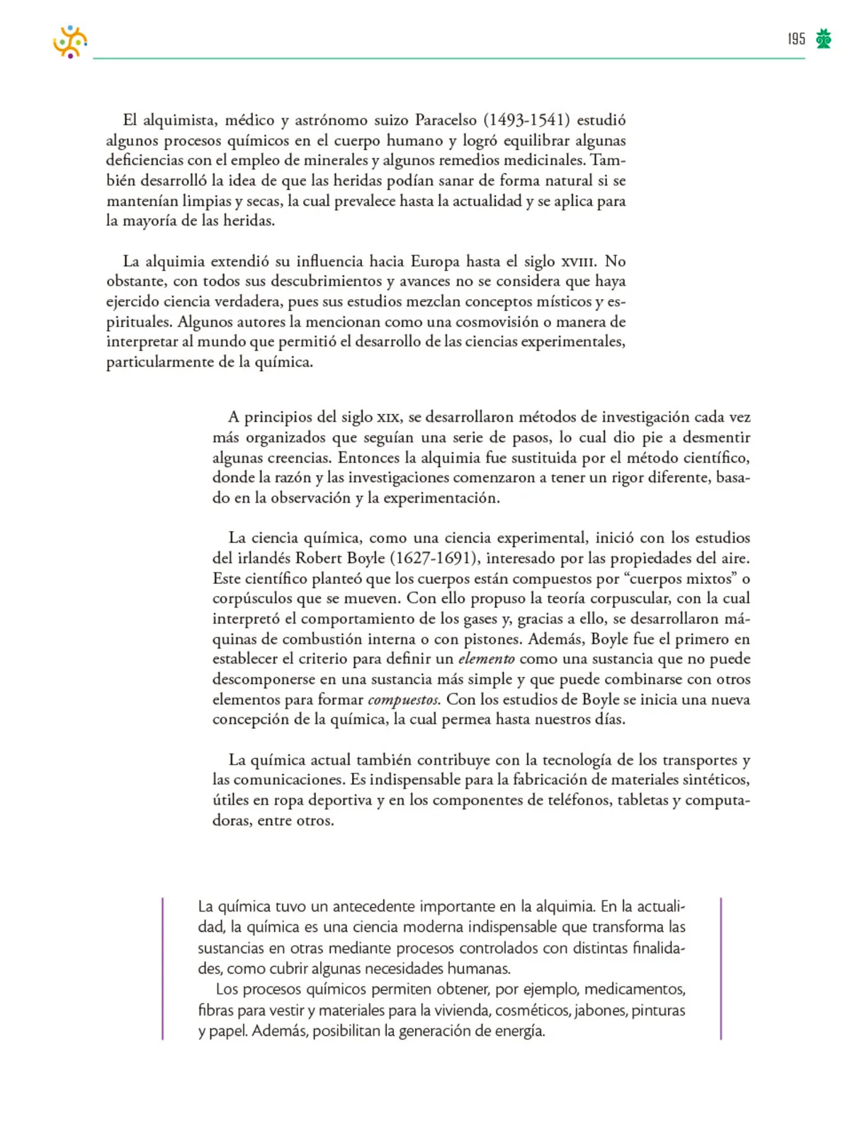 Página 196 de Colección Nanahuatzin. Saberes y pensamiento científico. Libro de Educación Telesecundaria Grado 3° Ciclo Escolar 2025 - 2026