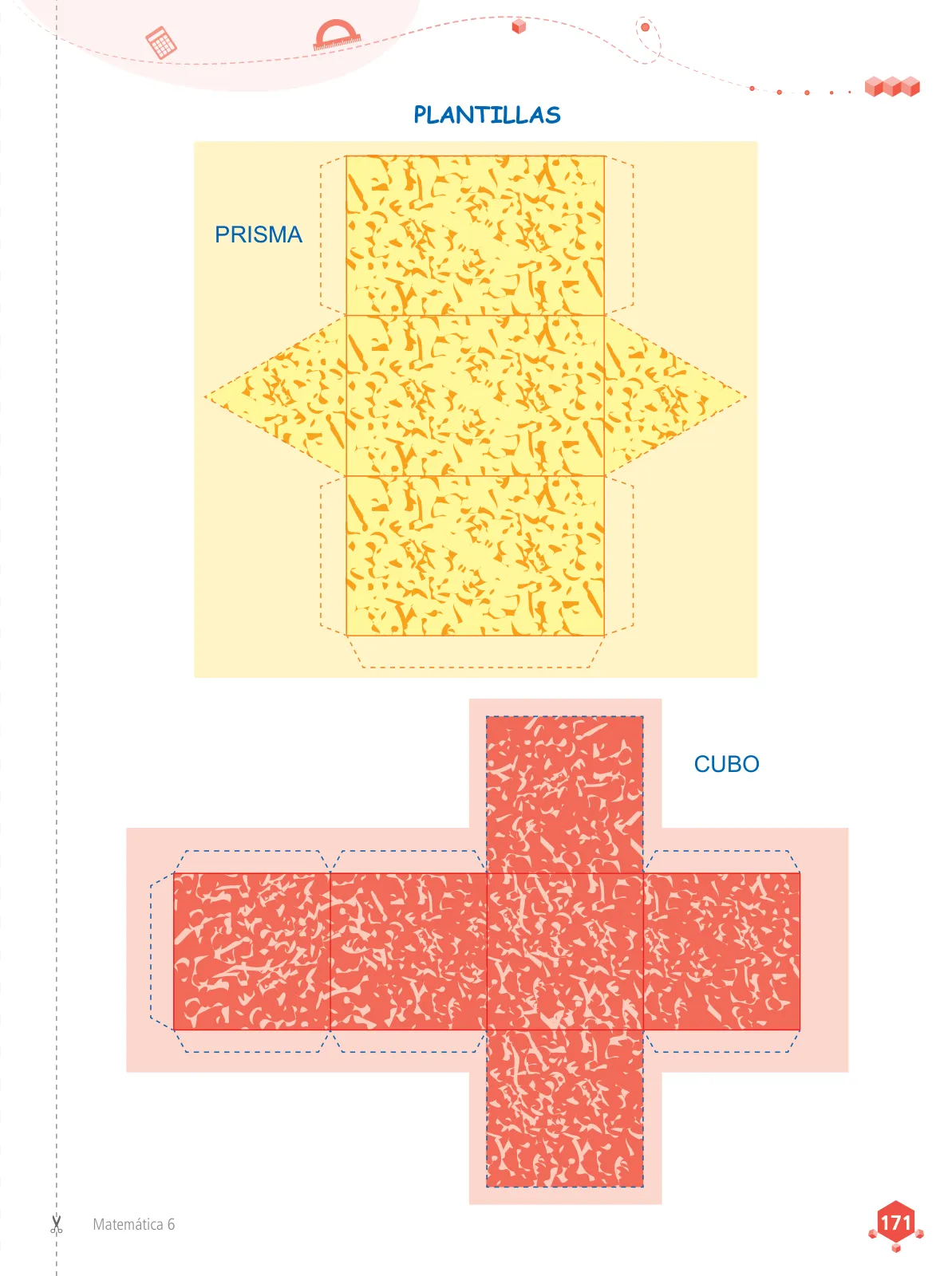 Miniatura página 173 de Matemática 6 : cuaderno de trabajo para sexto grado de Educación Primaria 2019 · 2019
