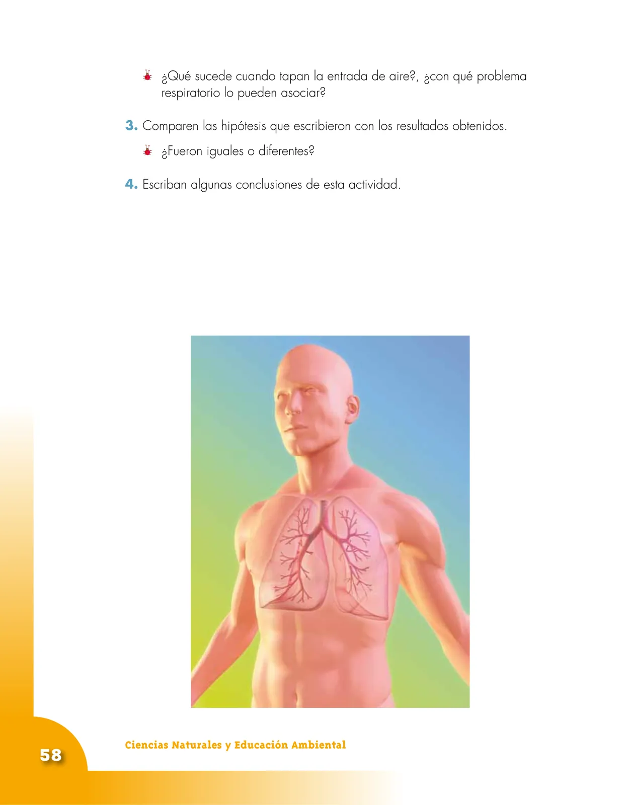 Página 58 de Ciencias Naturales 5° · Cartilla 01