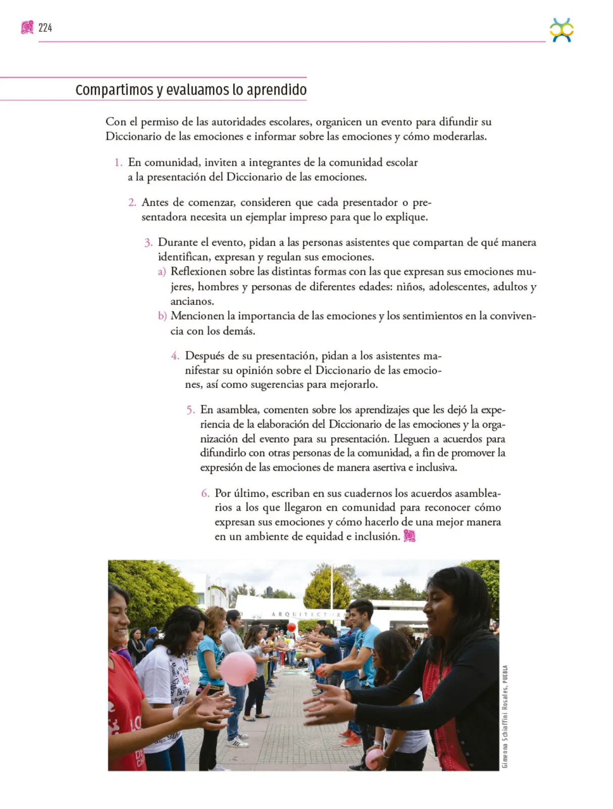 Miniatura página 225 de Colección Ximhai. Nuestro libro de proyectos.   Libro de Educación Secundaria Grado 1°  Ciclo Escolar 2025 - 2026