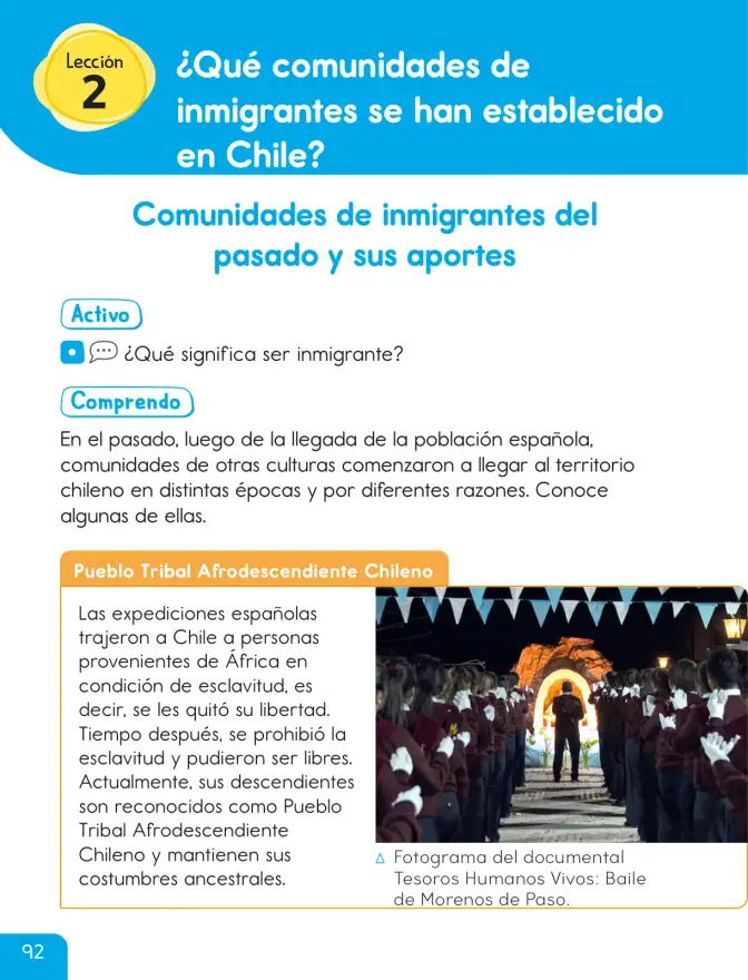 Página 94 de Historia, Geografía y Ciencias Sociales – Segundo Básico – Texto del Estudiante MINEDUC – Descargar PDF · 2024