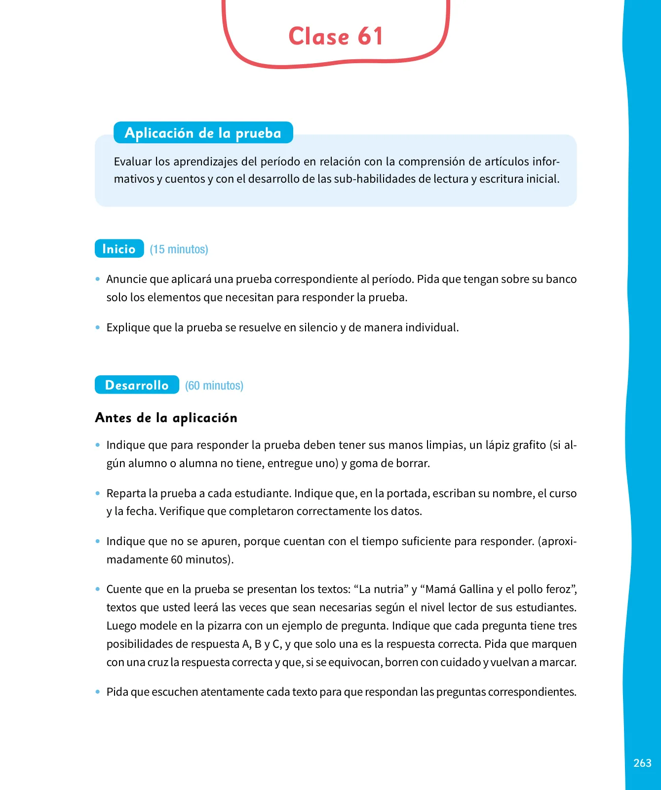 Miniatura página 264 de Lenguaje y Comunicación – Primero Básico | Texto del Estudiante MINEDUC – Descargar PDF · 2024