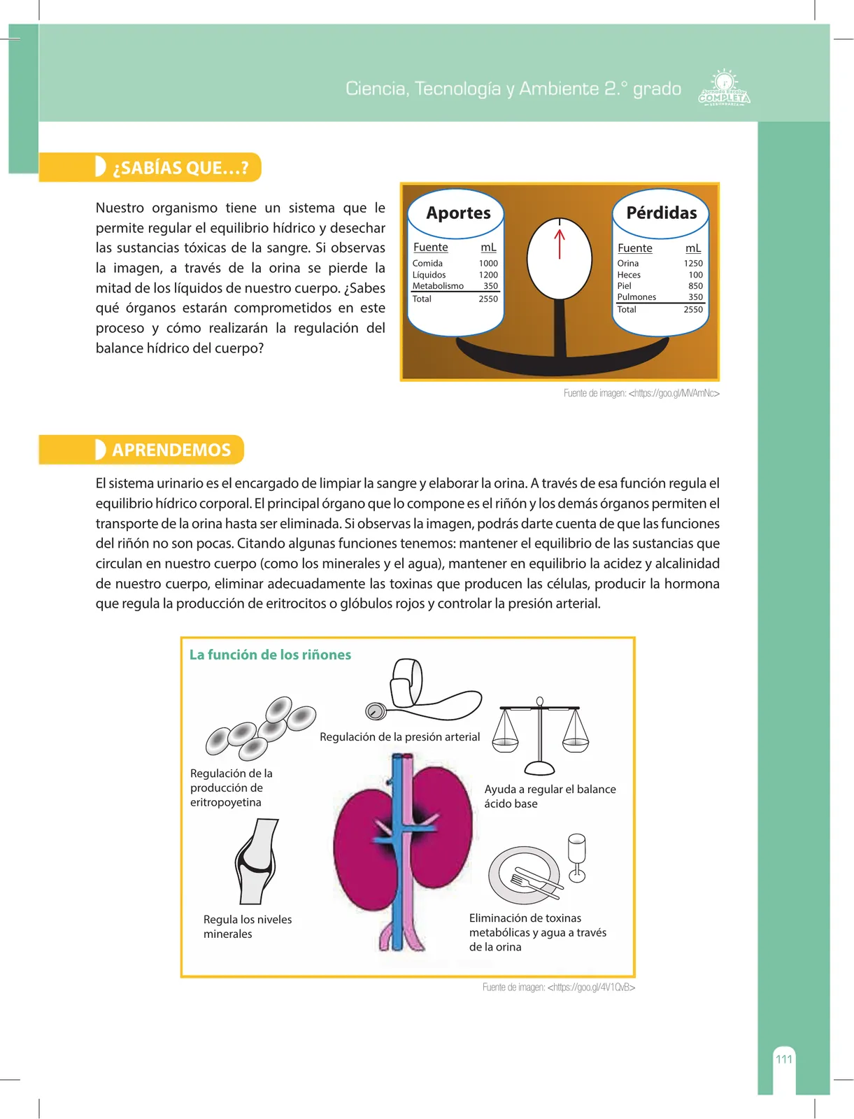 Página 111 de Ciencia, Tecnología y Ambiente 2 : cuaderno de reforzamiento pedagógico - JEC · 2016