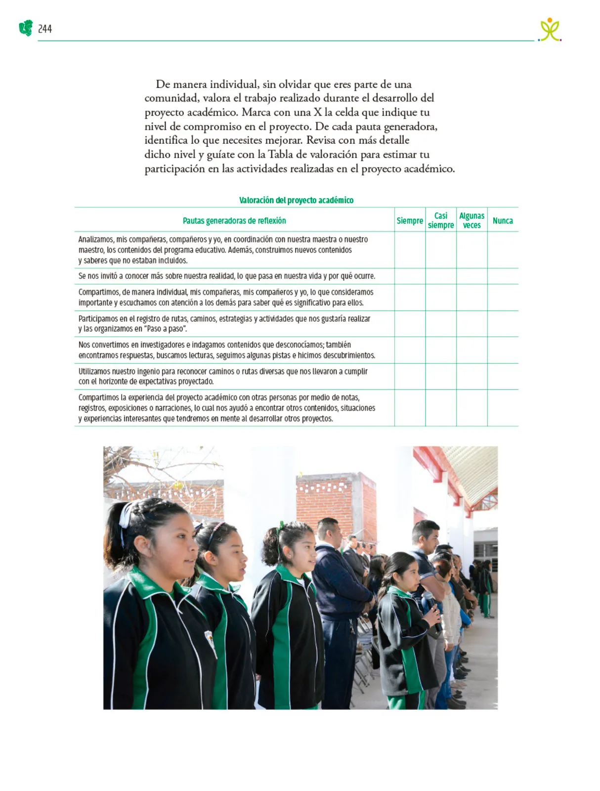 Miniatura página 245 de Colección Sk´asolil. Nuestro libro de Proyectos. Tomo I.    Libro de Educación Telesecundaria Grado 2°  Ciclo Escolar 2025 - 2026