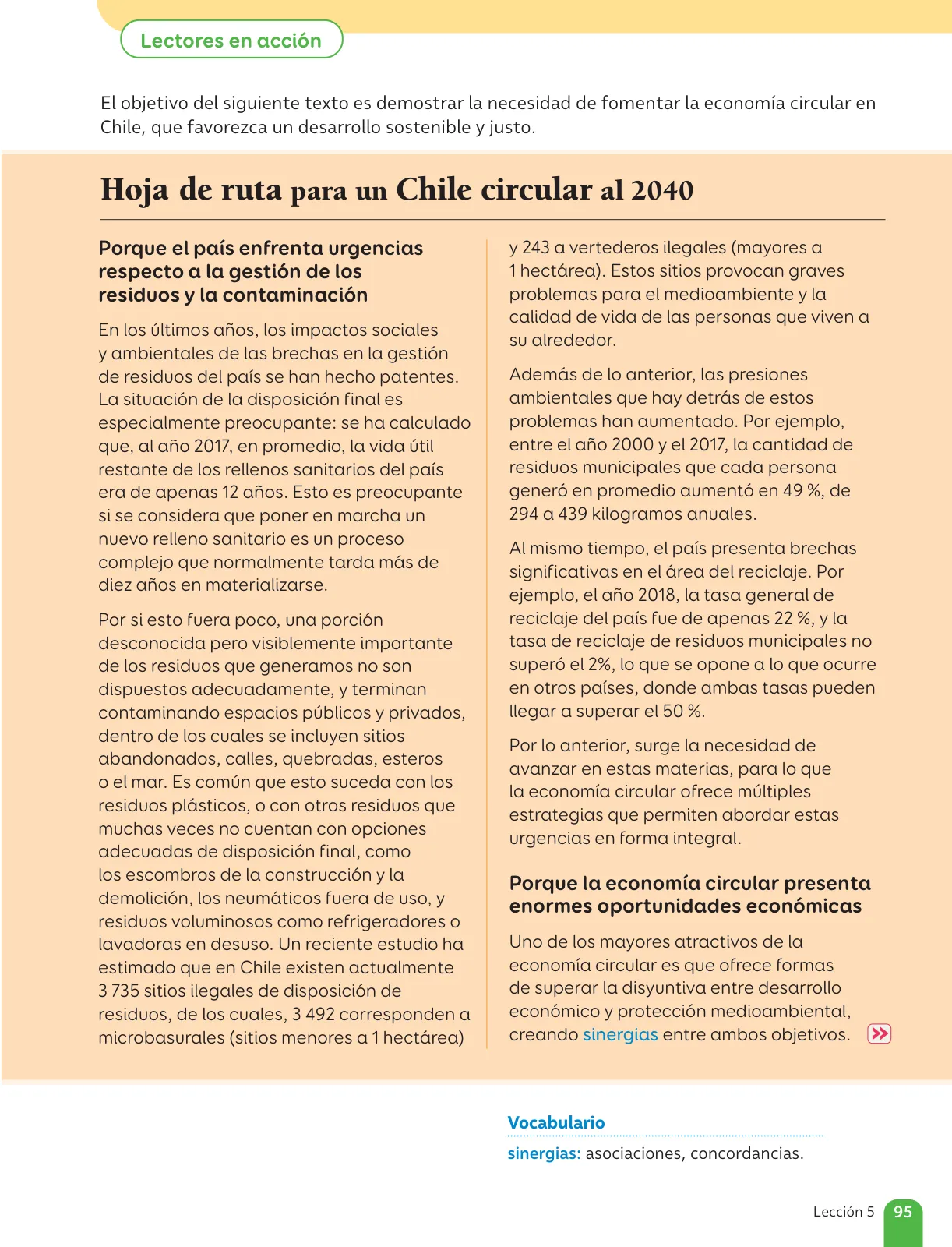 Miniatura página 97 de Lenguaje y Comunicación – Sexto Básico | Texto del Estudiante MINEDUC – Descargar PDF · 2024