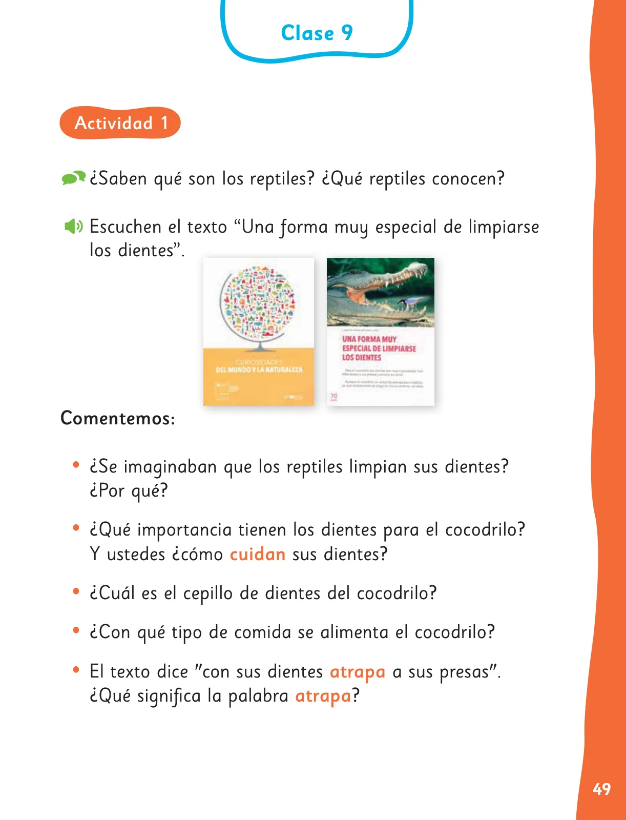 Página 52 de Lenguaje y Comunicación – Primero Básico | Texto del Estudiante MINEDUC – Descargar PDF · 2024