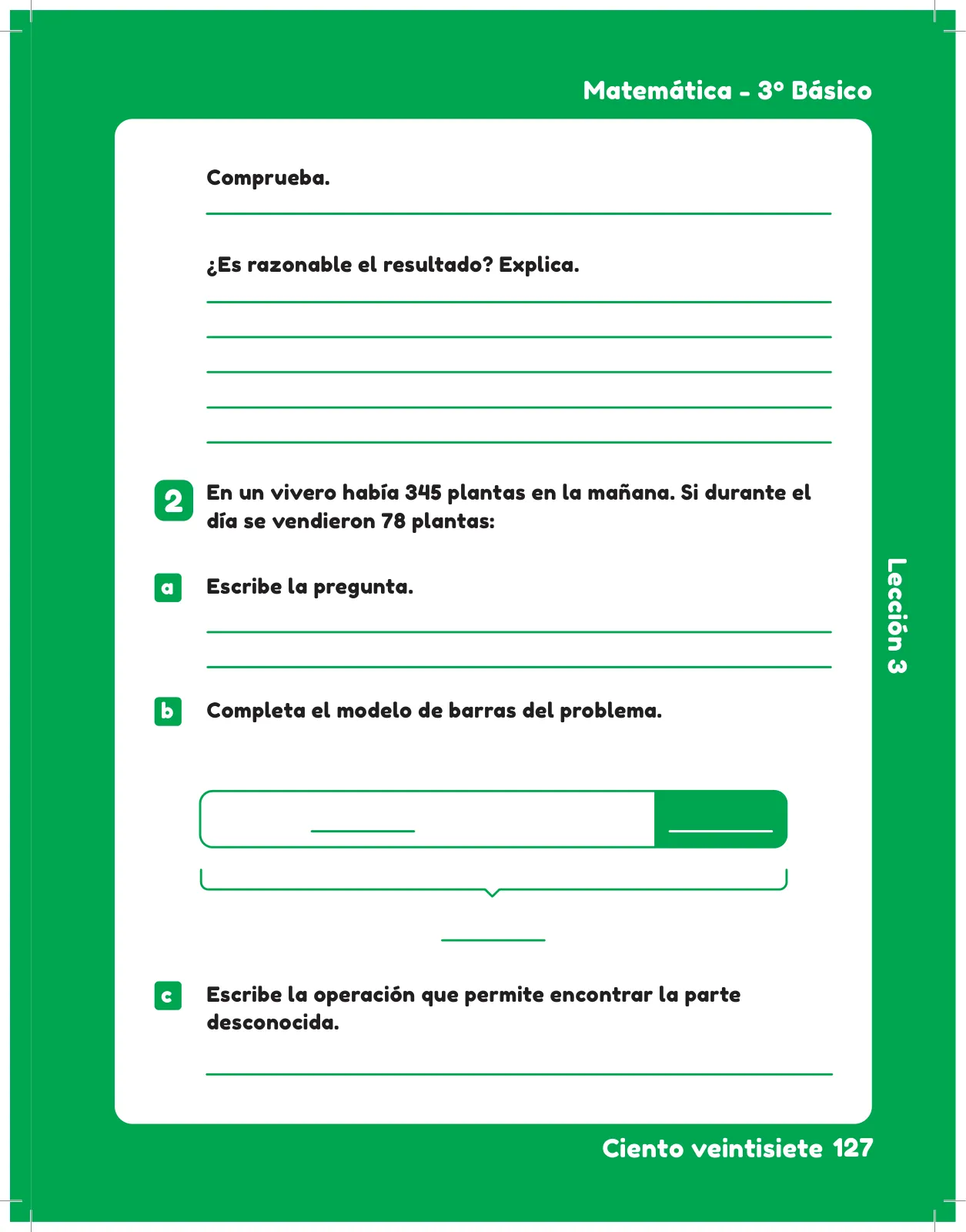 Página 129 de Sumo Primero – Tercero Básico | Texto del Estudiante MINEDUC – Descargar PDF · 2024