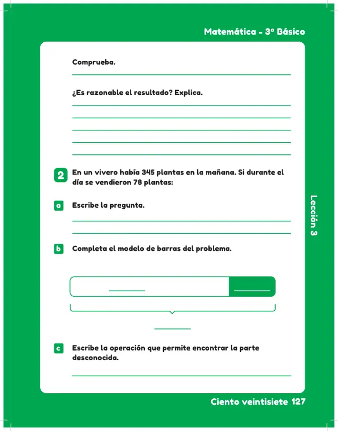 Página 129 de Sumo Primero – Tercero Básico | Texto del Estudiante MINEDUC – Descargar PDF · 2024