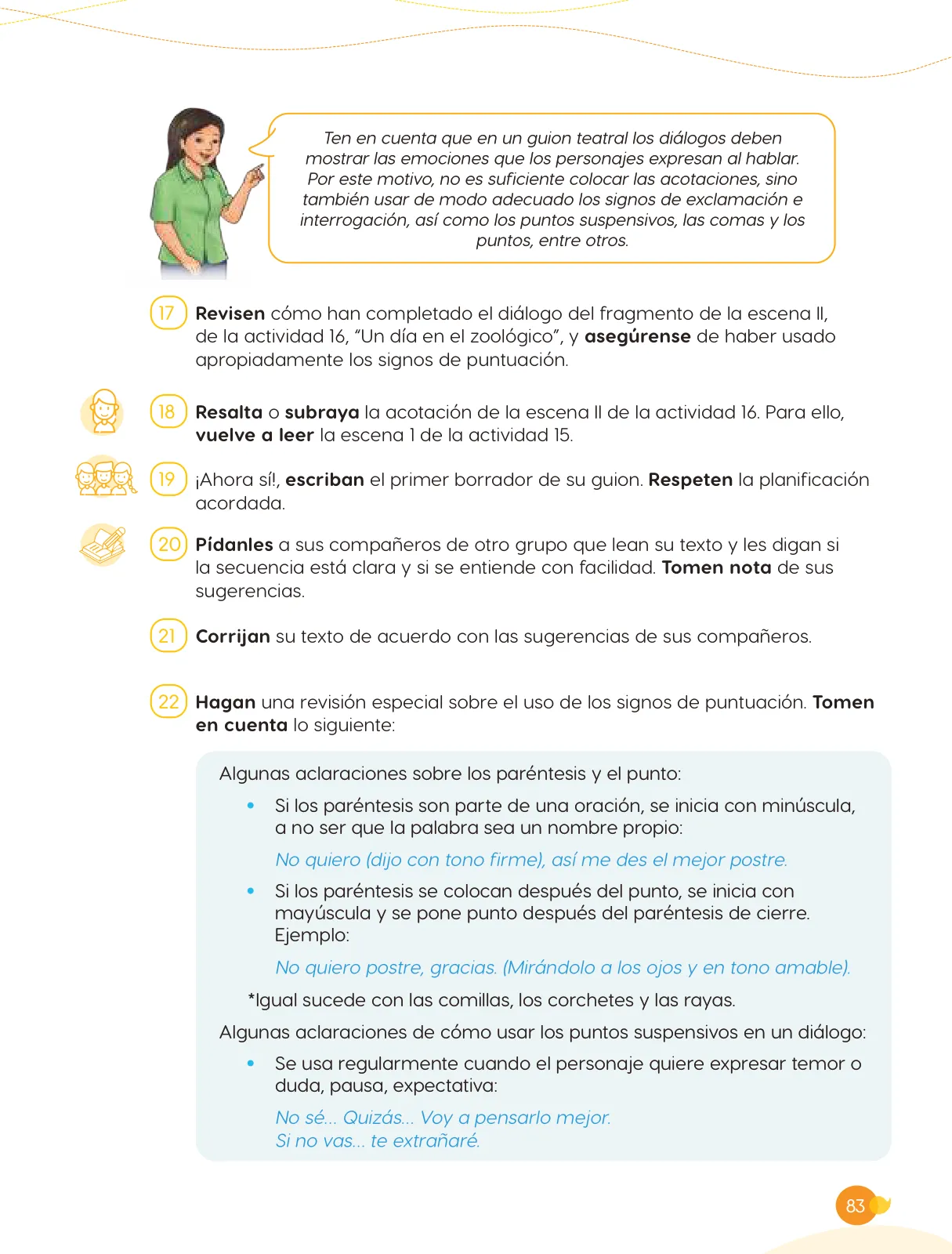 Miniatura página 85 de Cuadernillo de Comunicación 6. Sexto grado de Primaria · 2024