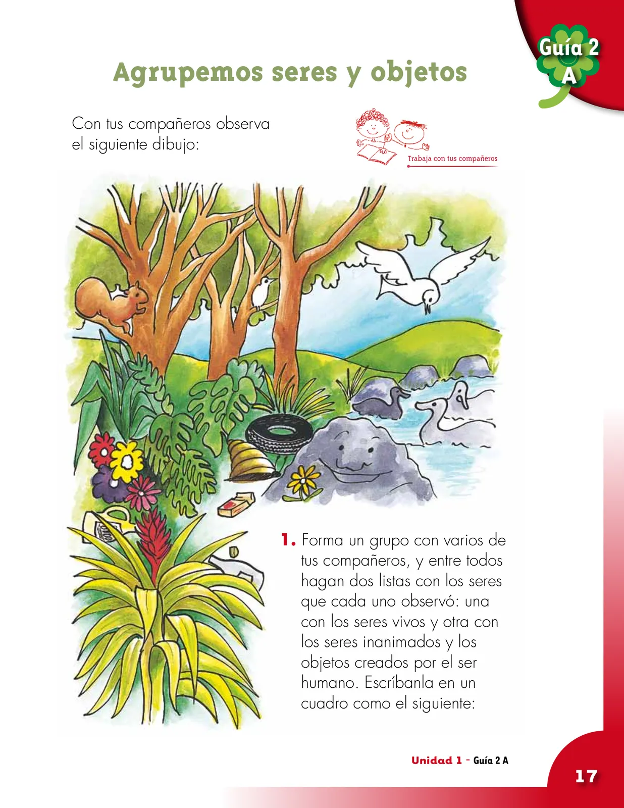 Miniatura página 17 de Ciencias Naturales 2° · Cartilla 01
