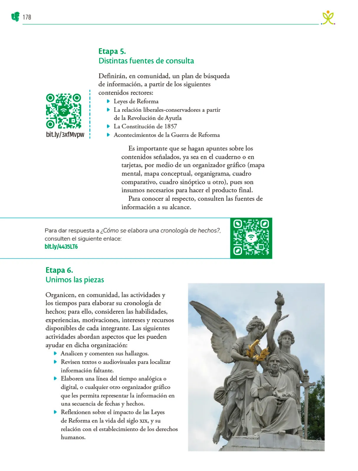 Página 179 de Colección Sk´asolil. Nuestro libro de Proyectos. Tomo II. Libro de Educación Telesecundaria Grado 2° Ciclo Escolar 2025 - 2026