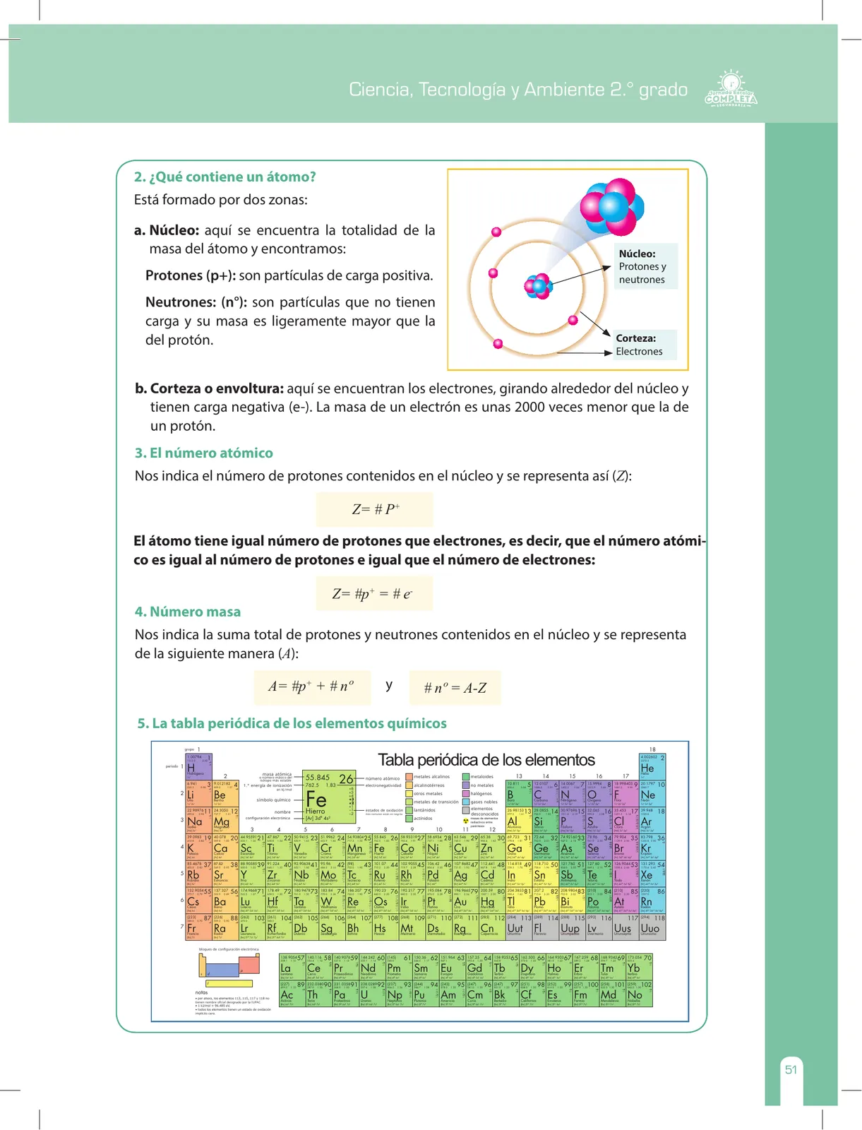 Página 51 de Ciencia, Tecnología y Ambiente 2 : cuaderno de reforzamiento pedagógico - JEC · 2016