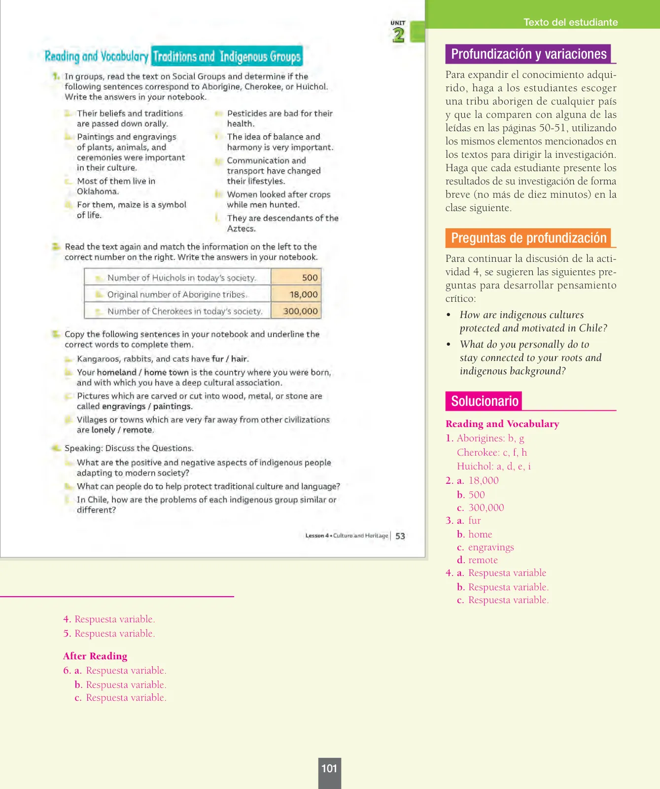 Página 102 de Inglés – Octavo Básico | Student’s Book MINEDUC – Descargar PDF · 2024