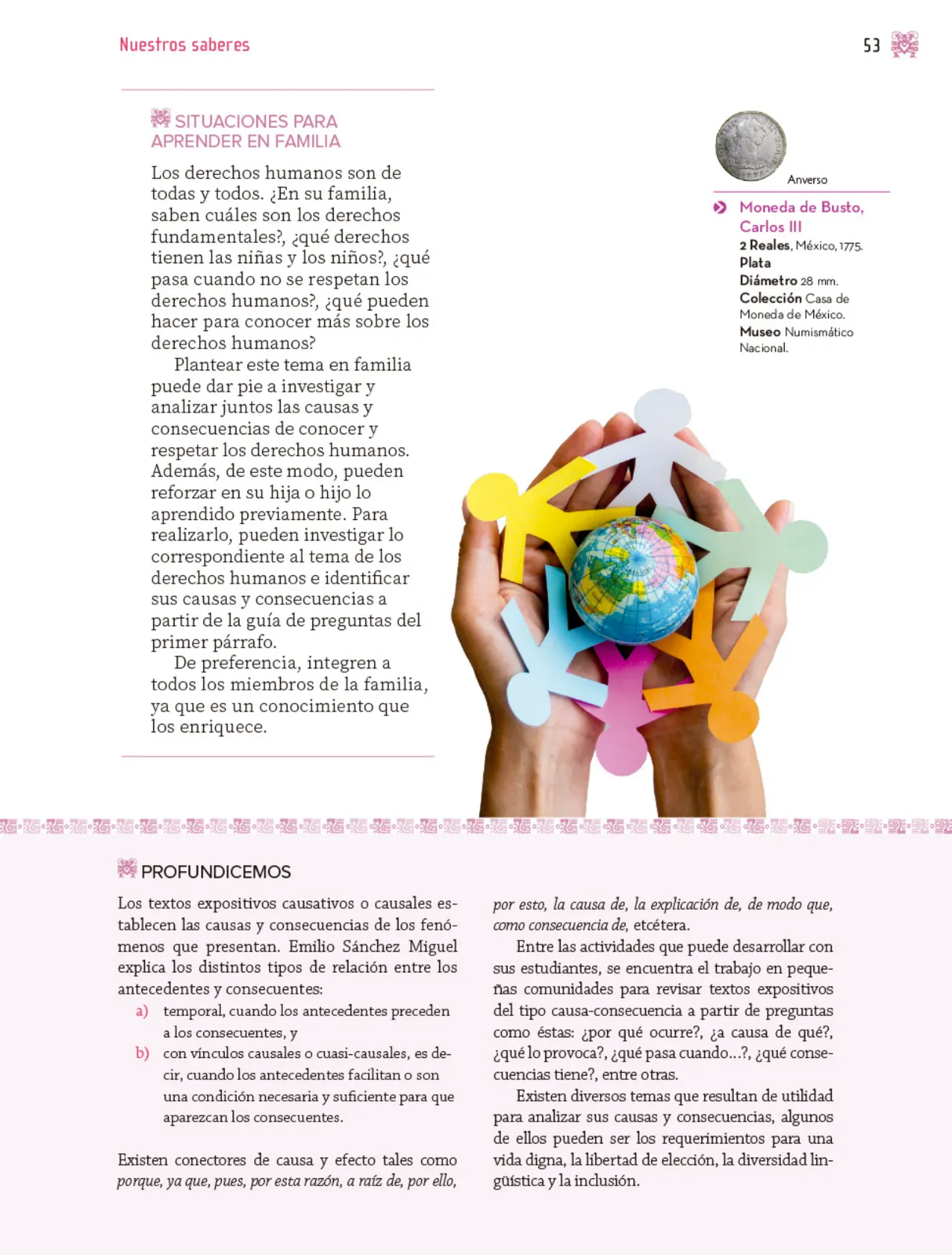 Miniatura página 54 de Nuestros saberes: Libro para alumnos, maestros y familia.   Libro de Educación Primaria Grado 3°  Ciclo Escolar 2025 - 2026