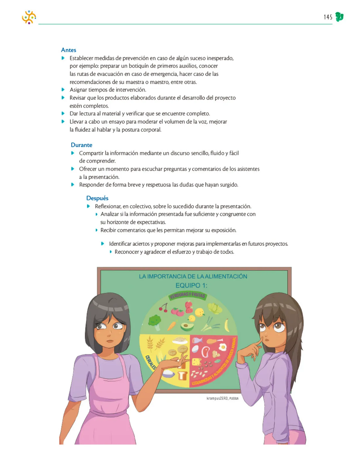 Página 146 de Colección Nanahuatzin. Nuestro libro de Proyectos.  Tomo II.  Libro de Educación Telesecundaria Grado 3°  Ciclo Escolar 2025 - 2026