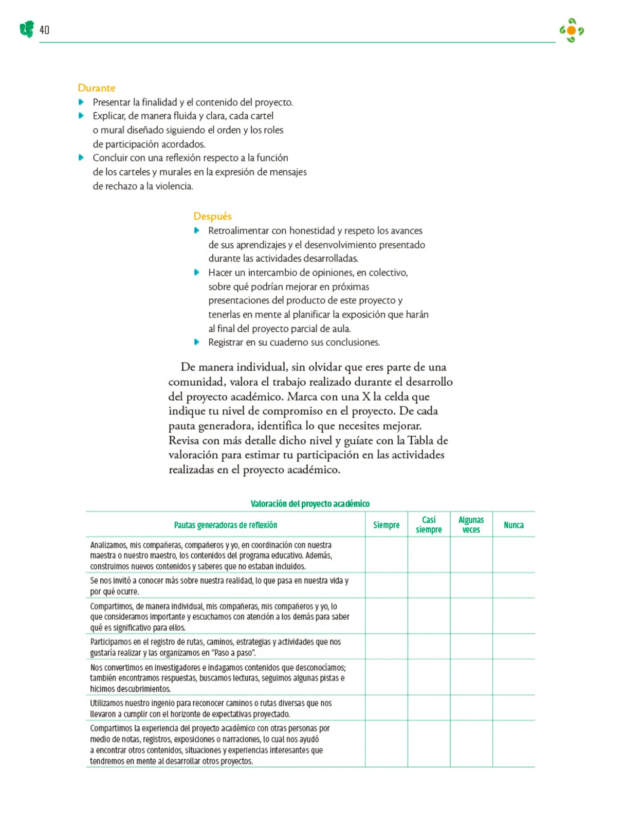 Miniatura página 41 de Colección Sk´asolil. Nuestro libro de Proyectos.  Tomo III.  Libro de Educación Telesecundaria Grado 2°  Ciclo Escolar 2025 - 2026