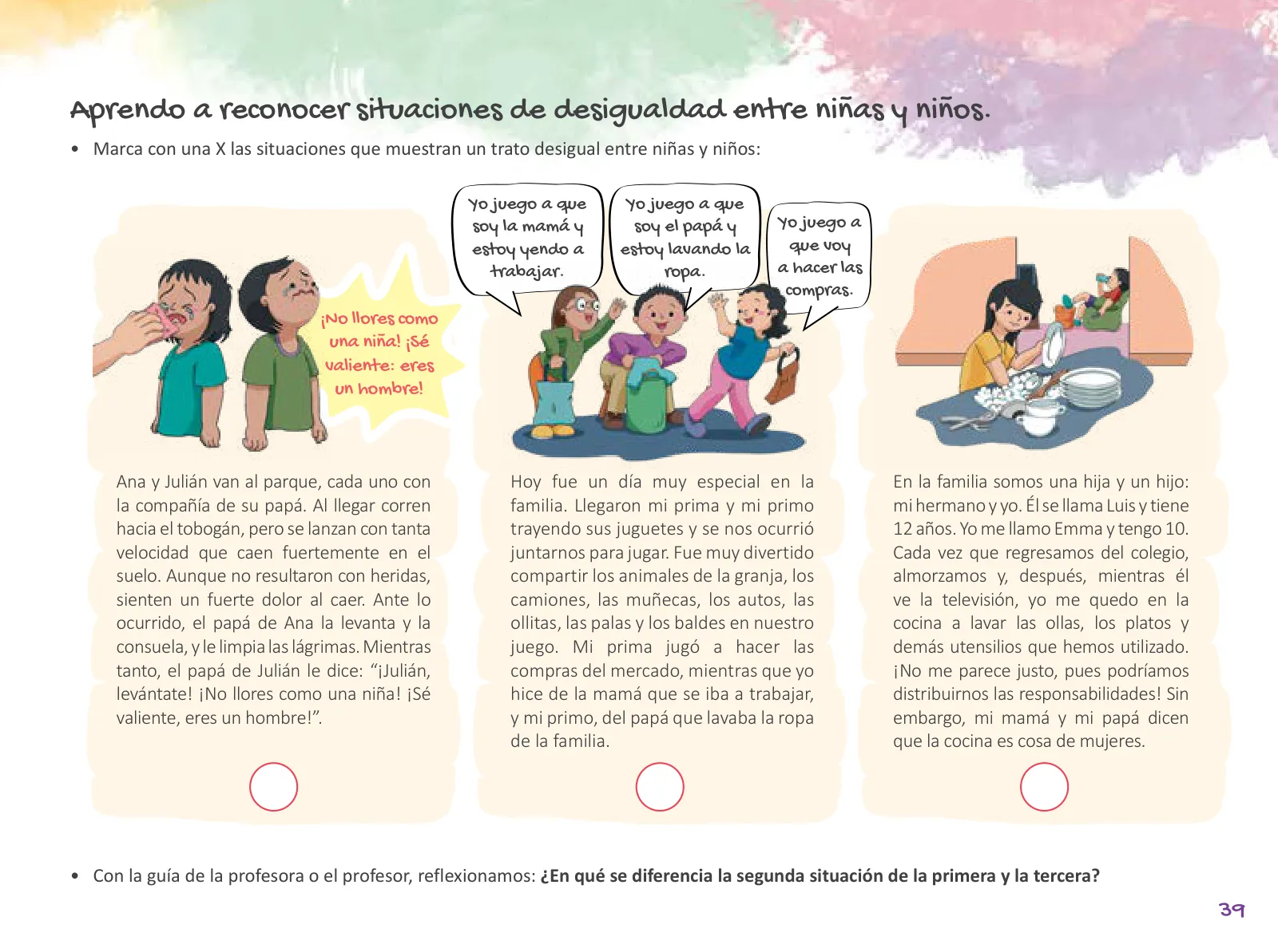 Página 41 de Cuadernillo de Tutoría 4 : cuarto grado de Educación Primaria · 2021