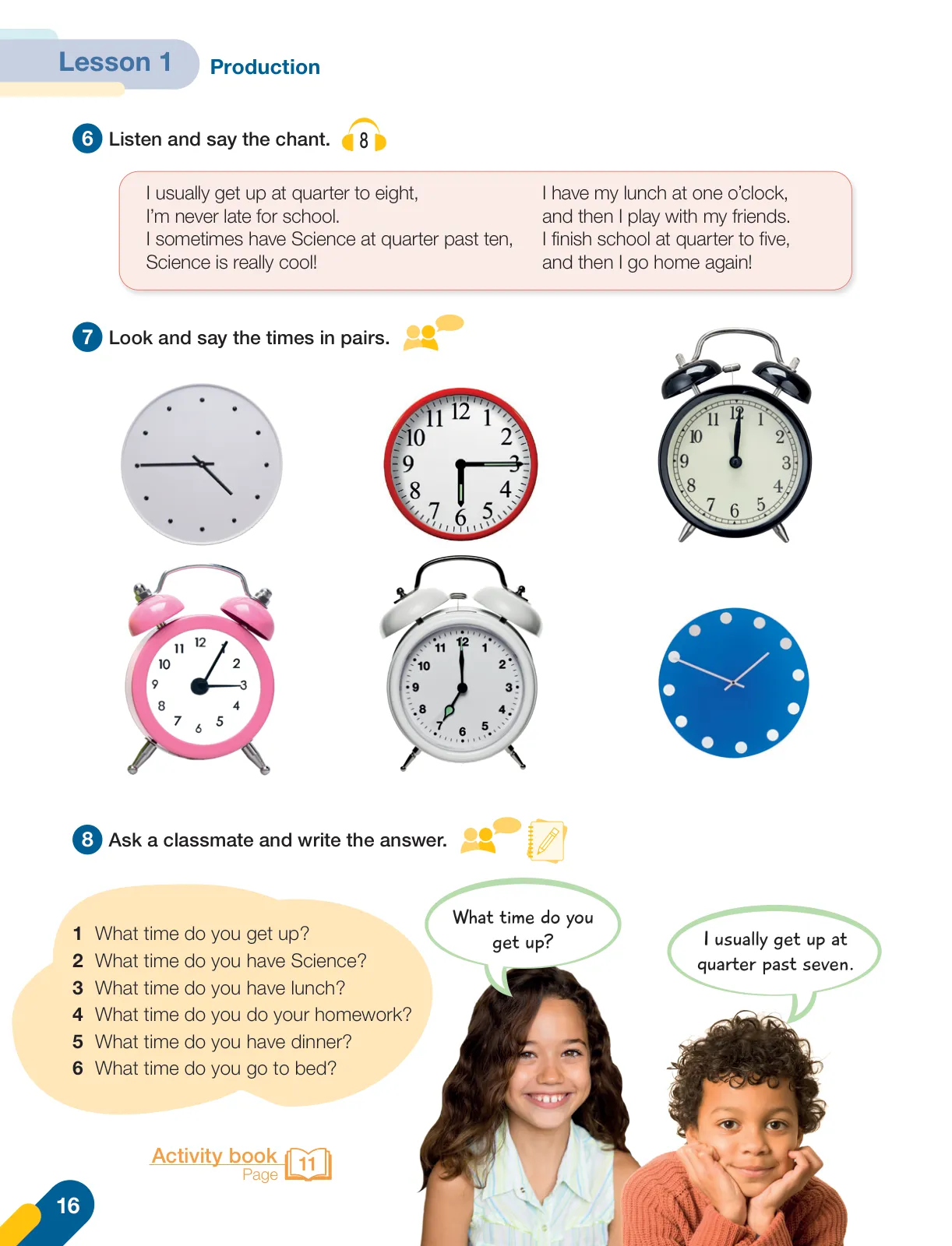 Miniatura página 18 de Inglés – Quinto Básico | Texto del Estudiante MINEDUC – Descargar PDF · 2024