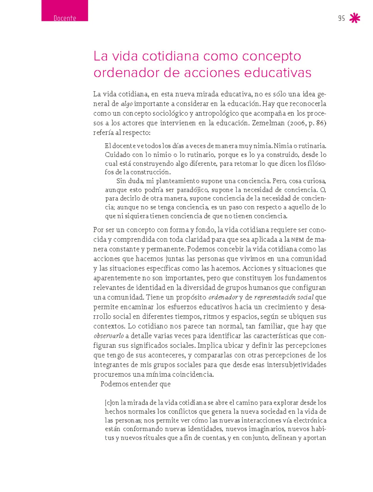 Miniatura página 96 de Un libro sin recetas para la maestra y el maestro. Fase 6.  Libro de Educación Secundaria Grado 1°, 2°, 3°  Ciclo Escolar 2025 - 2026