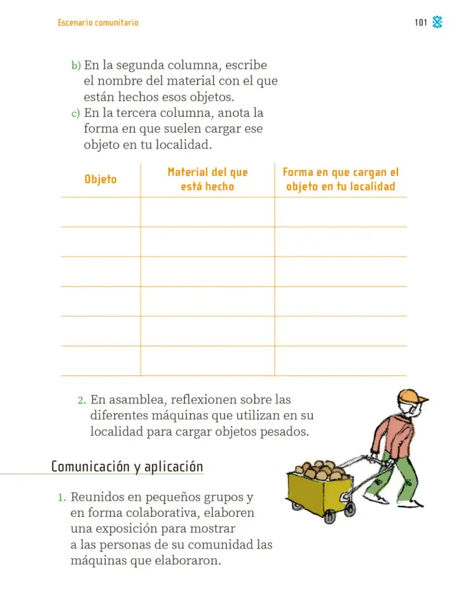 Página 104 de Proyectos Comunitarios. Libro de Educación Primaria Grado 2° Ciclo Escolar 2025 - 2026
