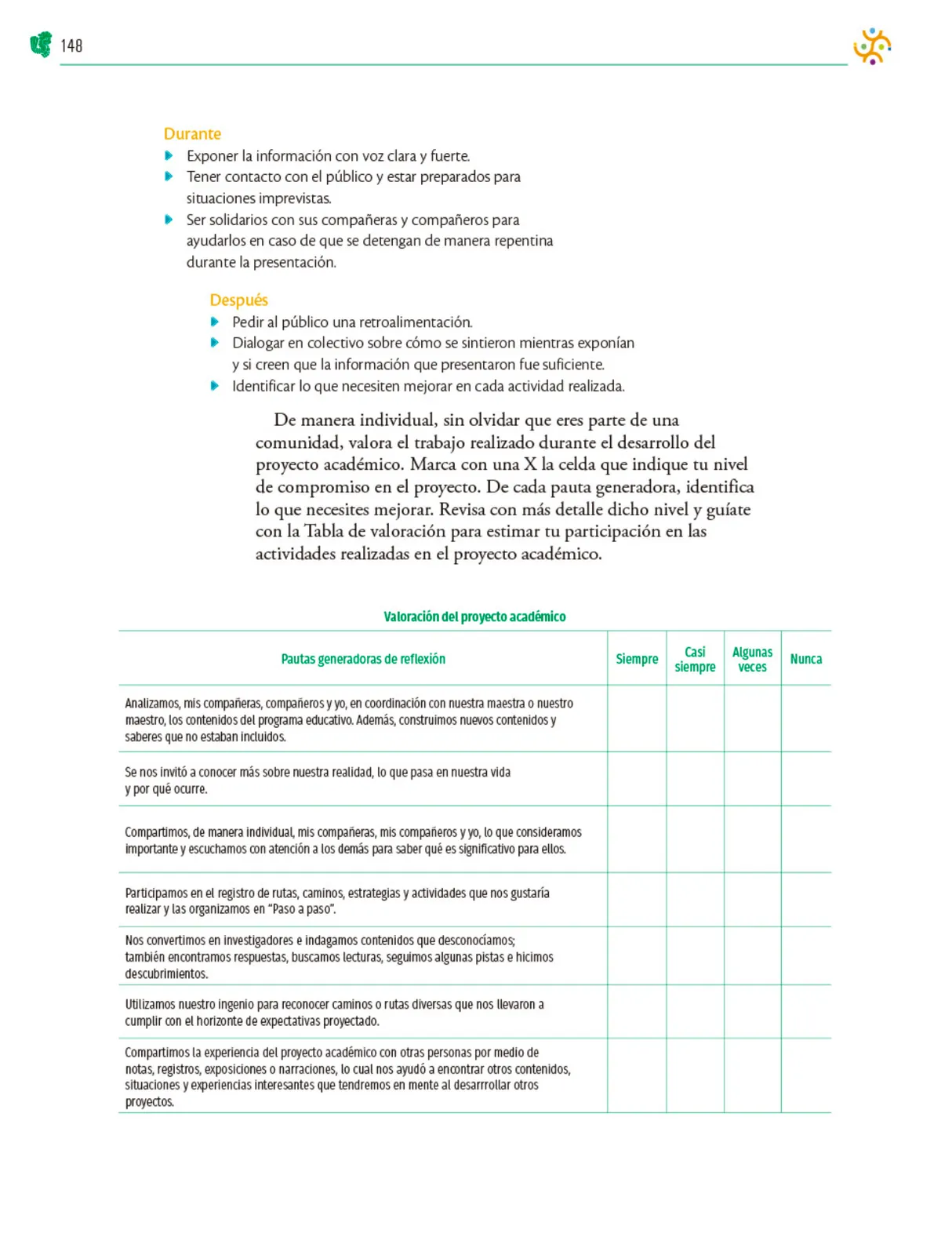 Página 149 de Colección Sk´asolil. Nuestro libro de Proyectos. Tomo I. Libro de Educación Telesecundaria Grado 2° Ciclo Escolar 2025 - 2026