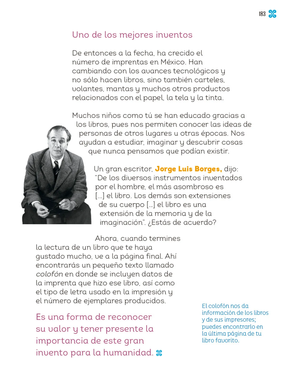 Página 184 de Múltiples lenguajes. Libro de Educación Primaria Grado 2° Ciclo Escolar 2025 - 2026