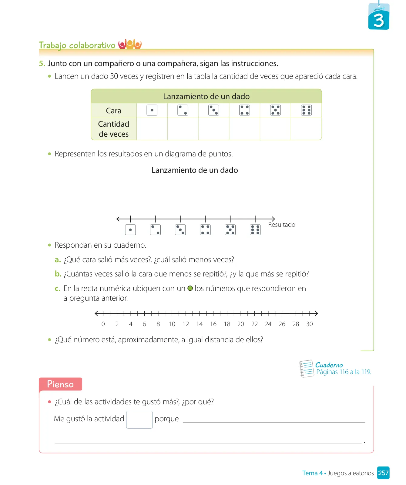 Miniatura página 259 de Matemática – Tercero Básico | Texto del Estudiante MINEDUC – Descargar PDF · 2024