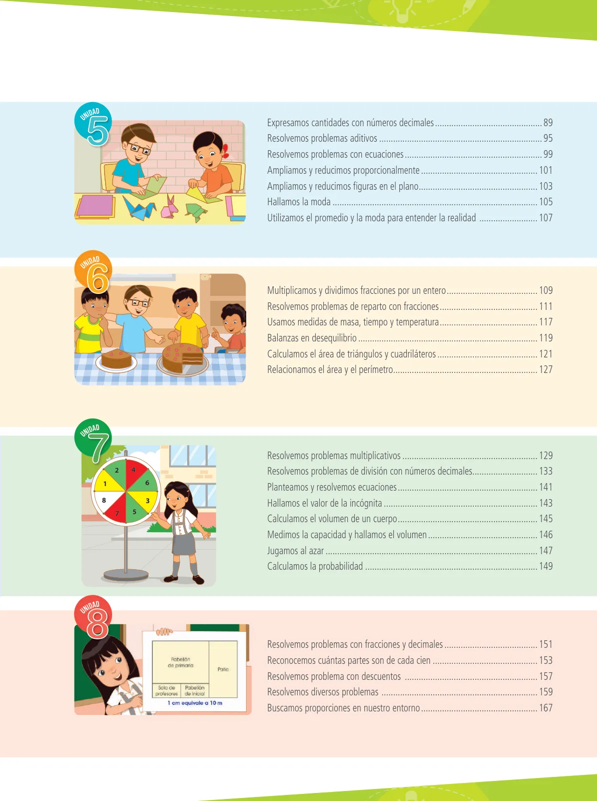 Miniatura página 7 de Matemática 6 : cuaderno de trabajo para sexto grado de Educación Primaria 2019 · 2019