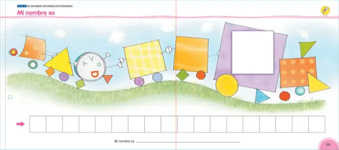 Página 256 de Aprendemos jugando : cuaderno de trabajo, 4 años · 2016