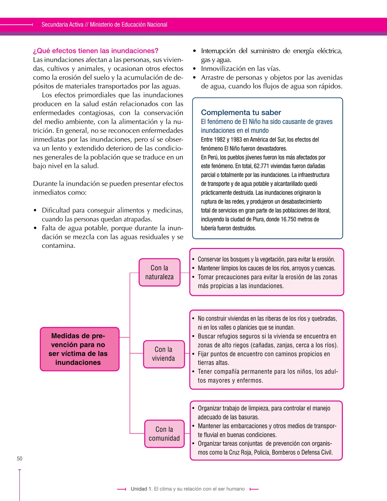 Página 50 de Ciencias Sociales 7° · Secundaria Activa