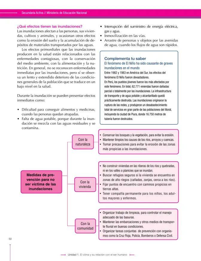 Página 50 de Ciencias Sociales 7° · Secundaria Activa
