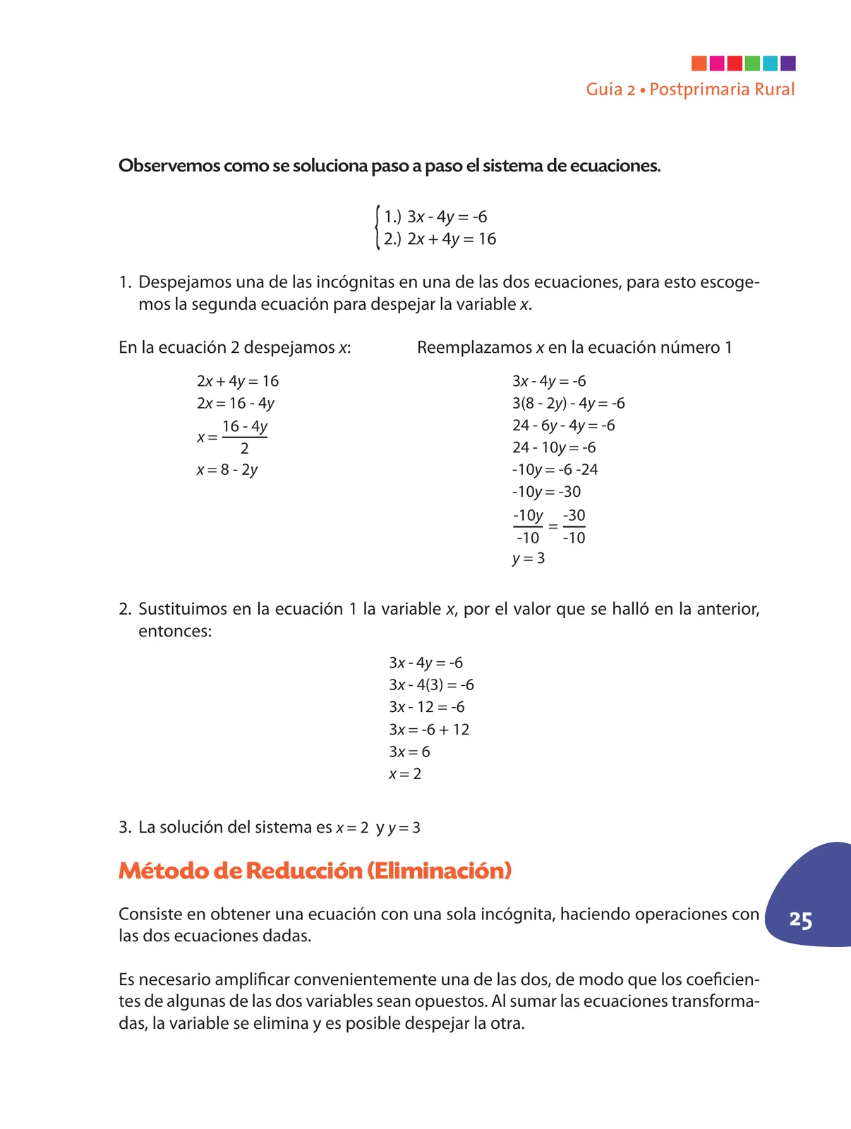 Página 26 de Matematica 9° · Postprimaria