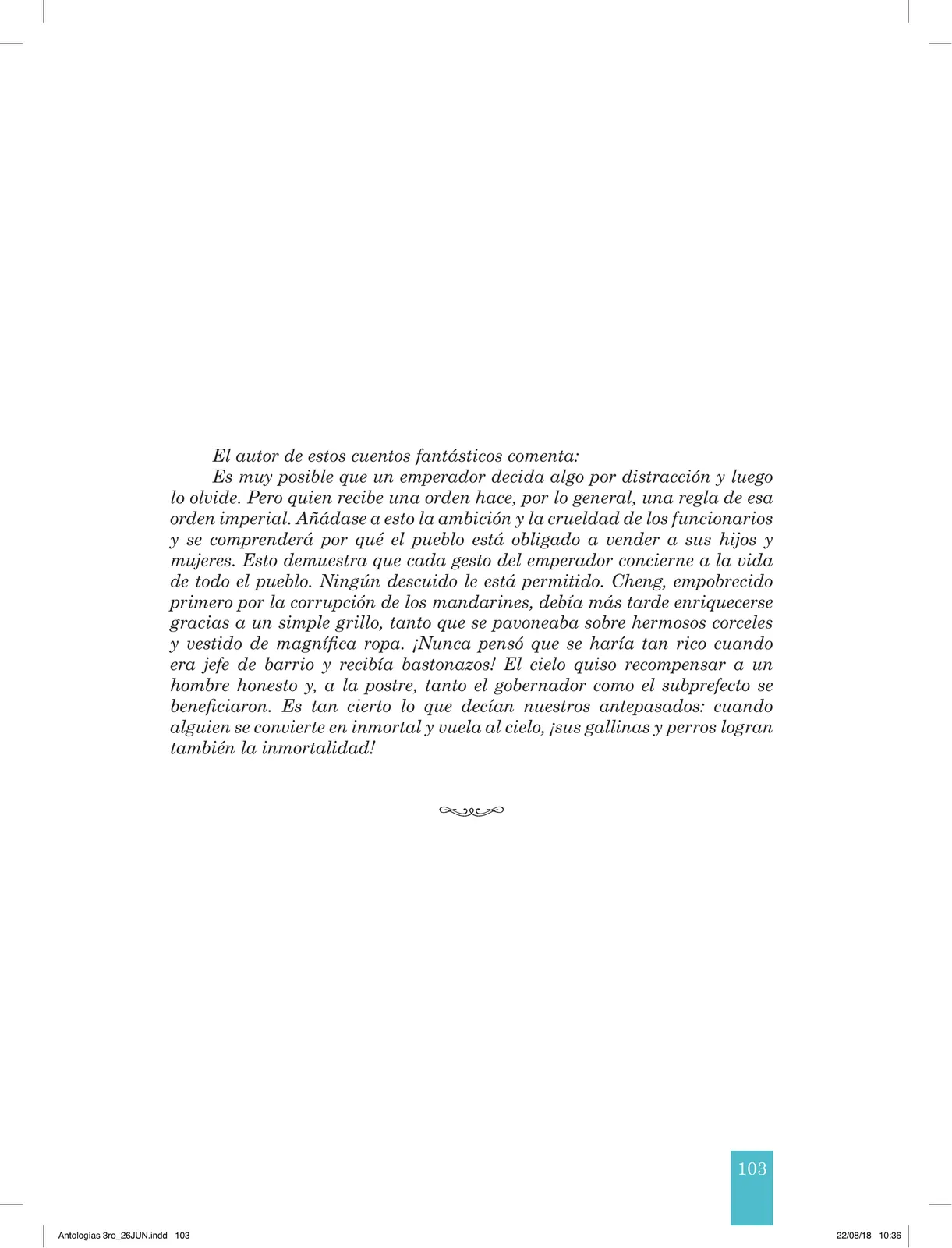 Página 104 de Antología literaria 3 · 2018